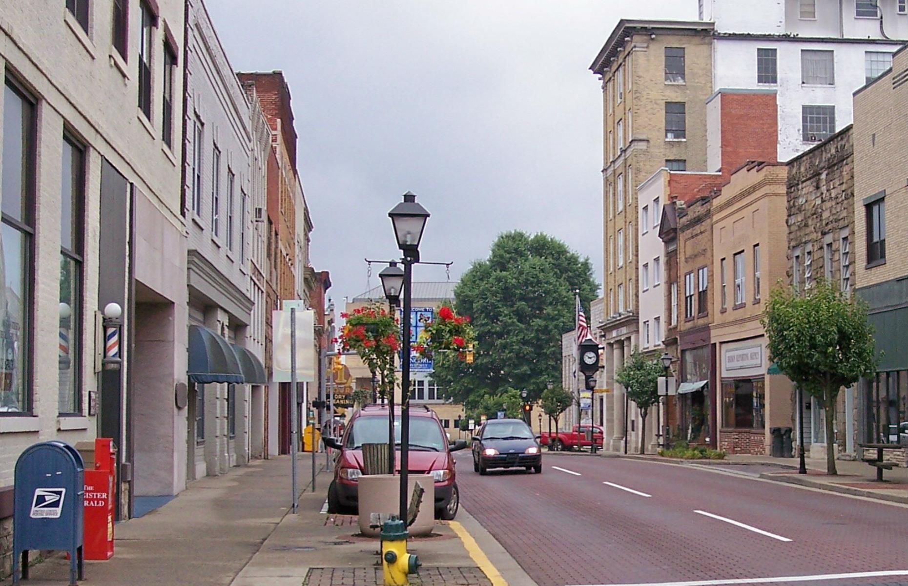 Beckley, West Virginia: population down 7.9%